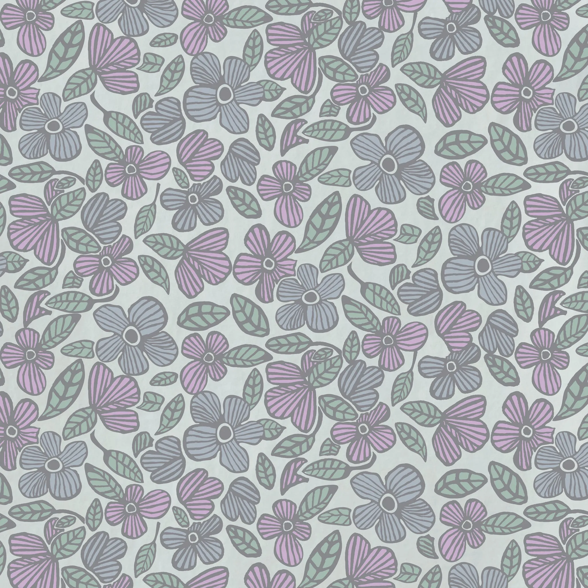 Women's Woodblock Floral Pattern Crusher-LITE Easy Vee sold by Life is Good product image thumbnail 2