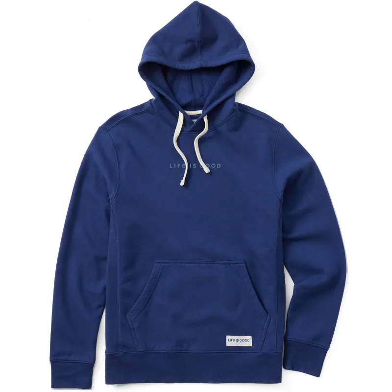 Women's LIG Tonal Horizontal Simply True Fleece Hoodie sold by Life is Good