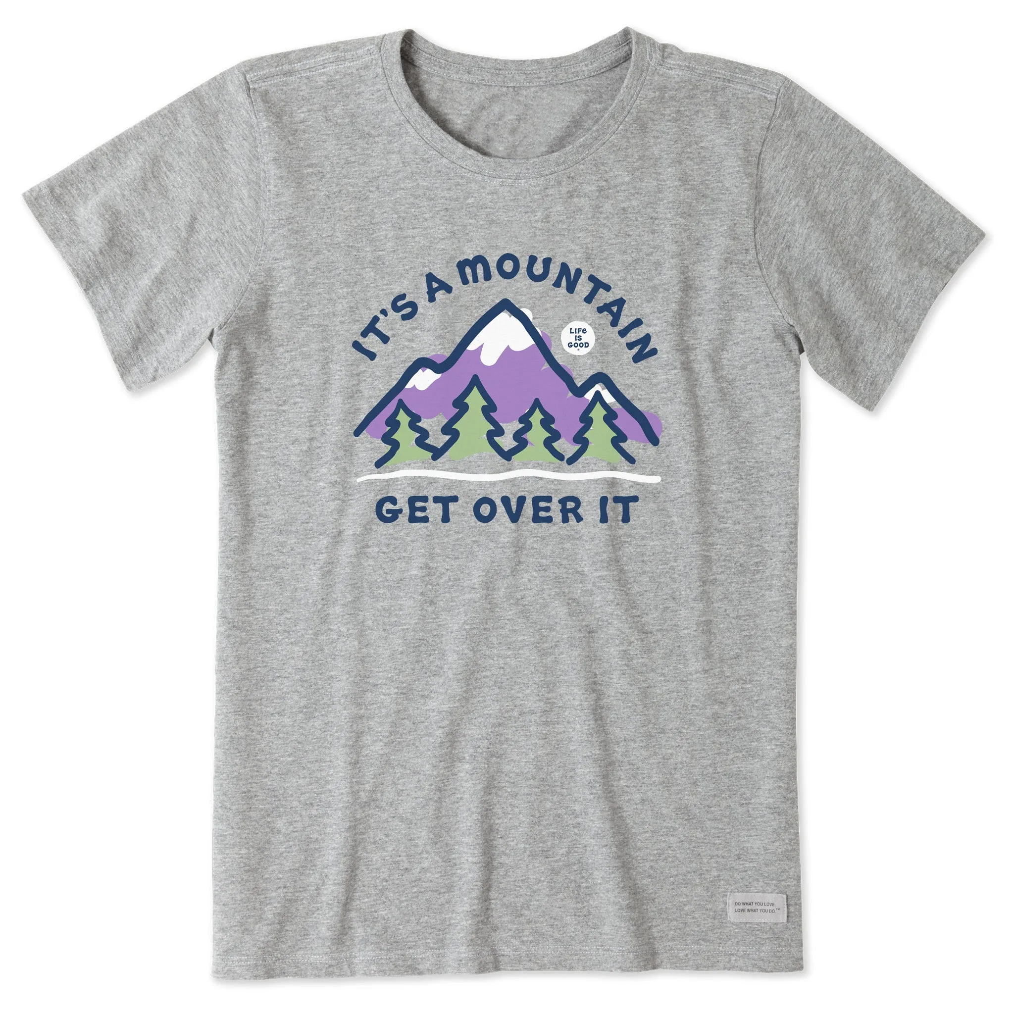 Women's It's a Mountain Get Over It Short Sleeve Tee sold by Life is Good product image thumbnail 5