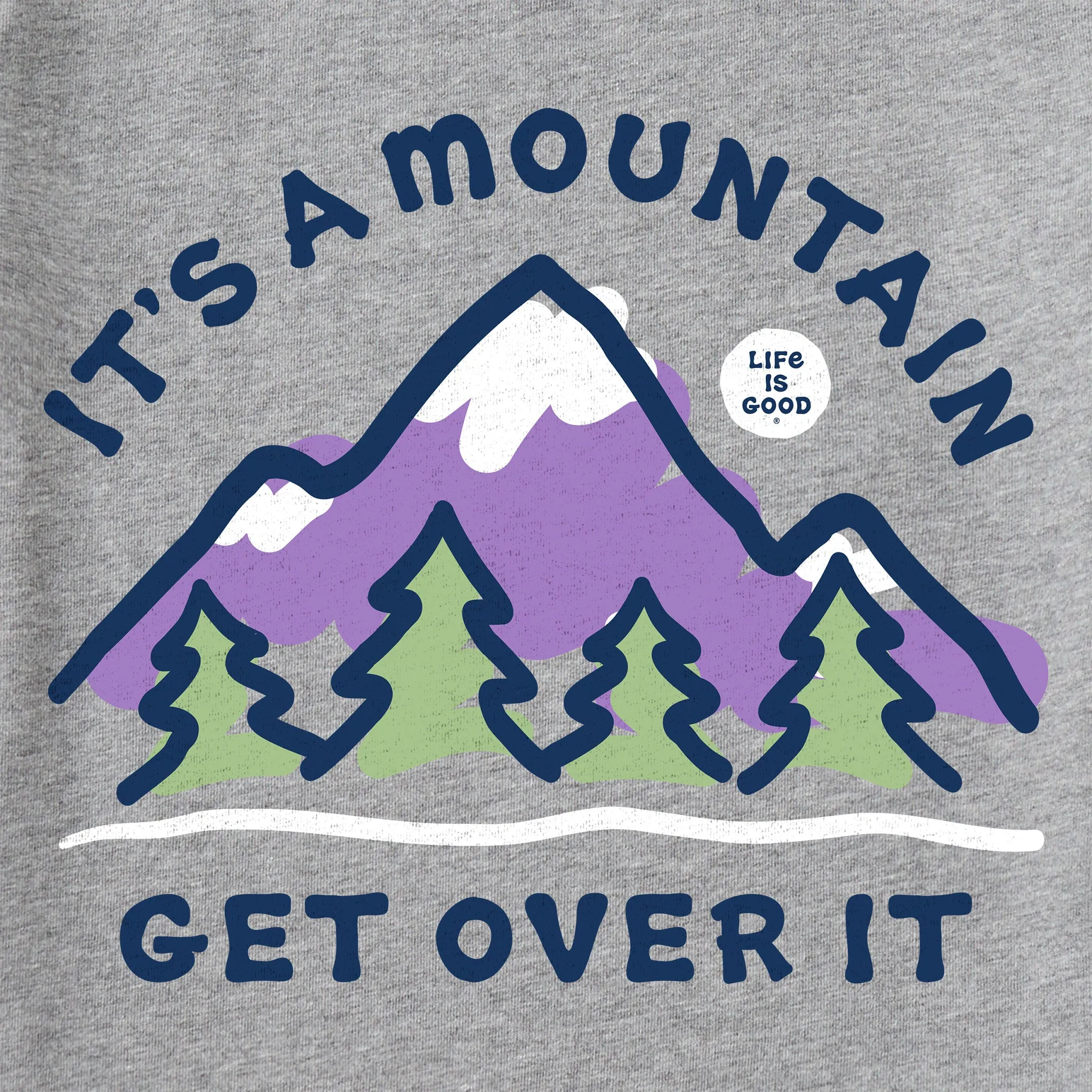 Women's It's a Mountain Get Over It Short Sleeve Tee sold by Life is Good product image thumbnail 4