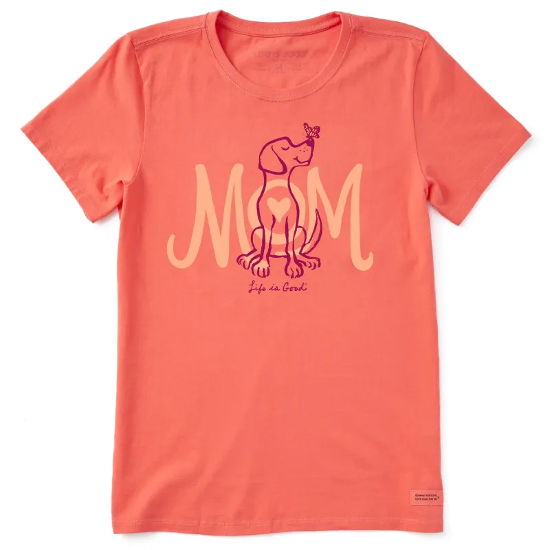 Women's Mom Dog Short Sleeve Tee sold by Life is Good