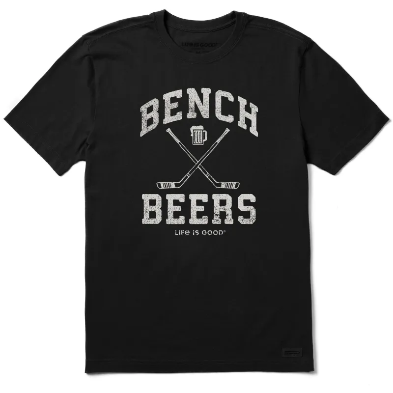 Men's Bench Beers Short Sleeve Crusher Tee sold by Life is Good
