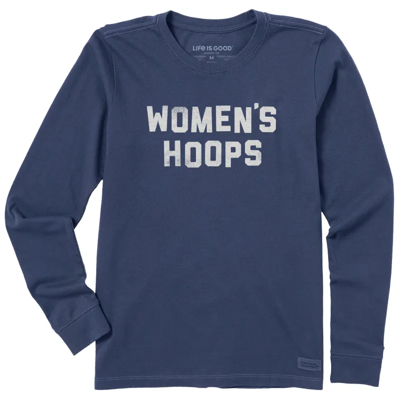 Women's Womens Hoops Long Sleeve Crusher Tee sold by Life is Good
