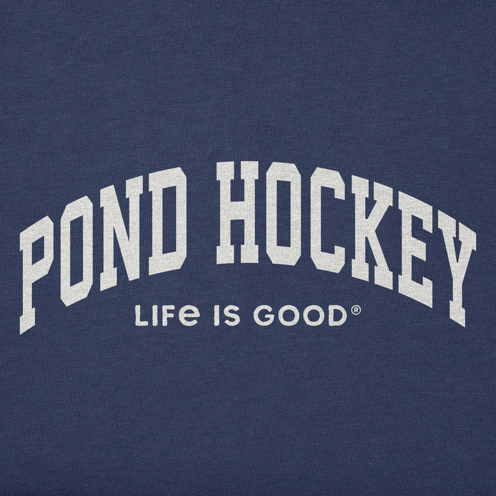 Women's Pond Hockey Arch Short Sleeve Crusher Boxy Tee sold by Life is Good product image thumbnail 2