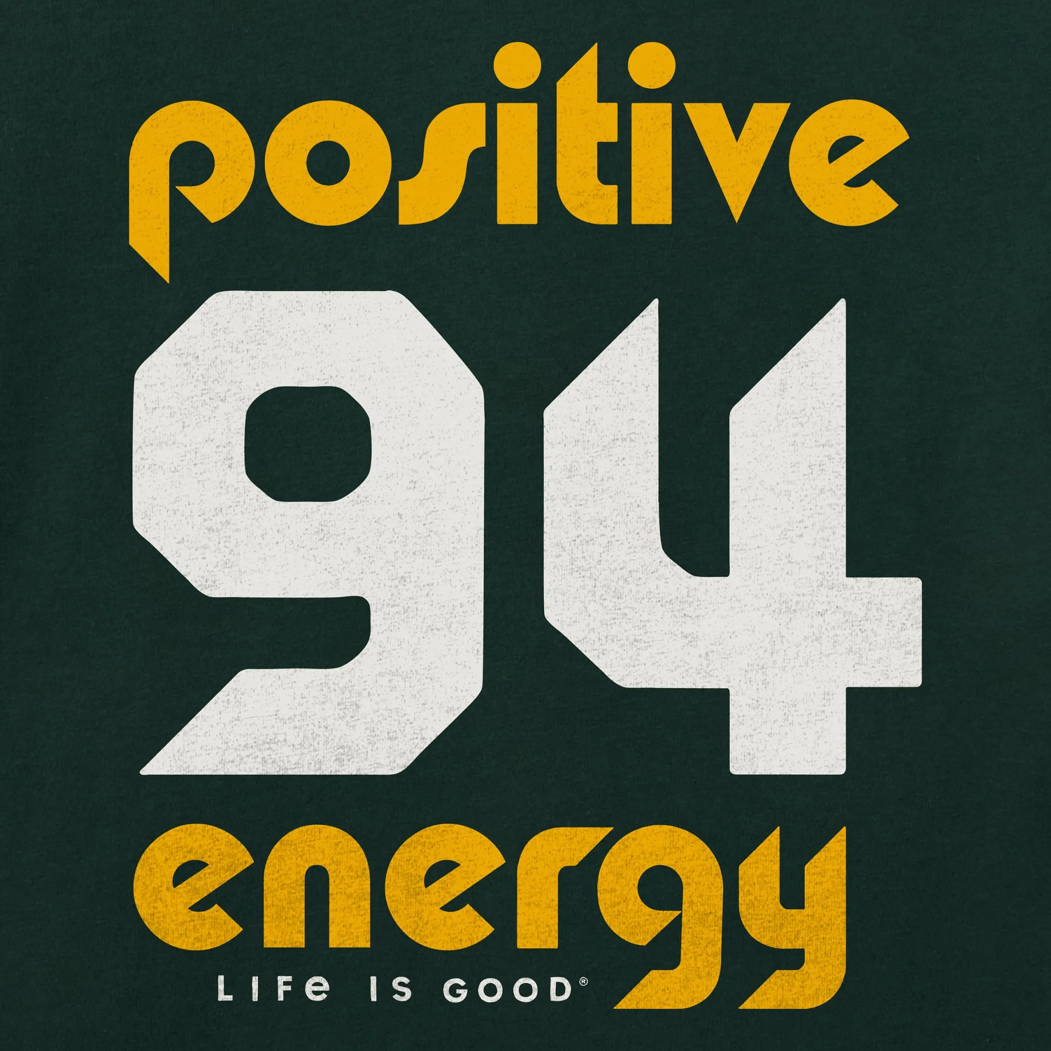 Men's Positive Energy jersey Short Sleeve Crusher Tee sold by Life is Good product image thumbnail 2