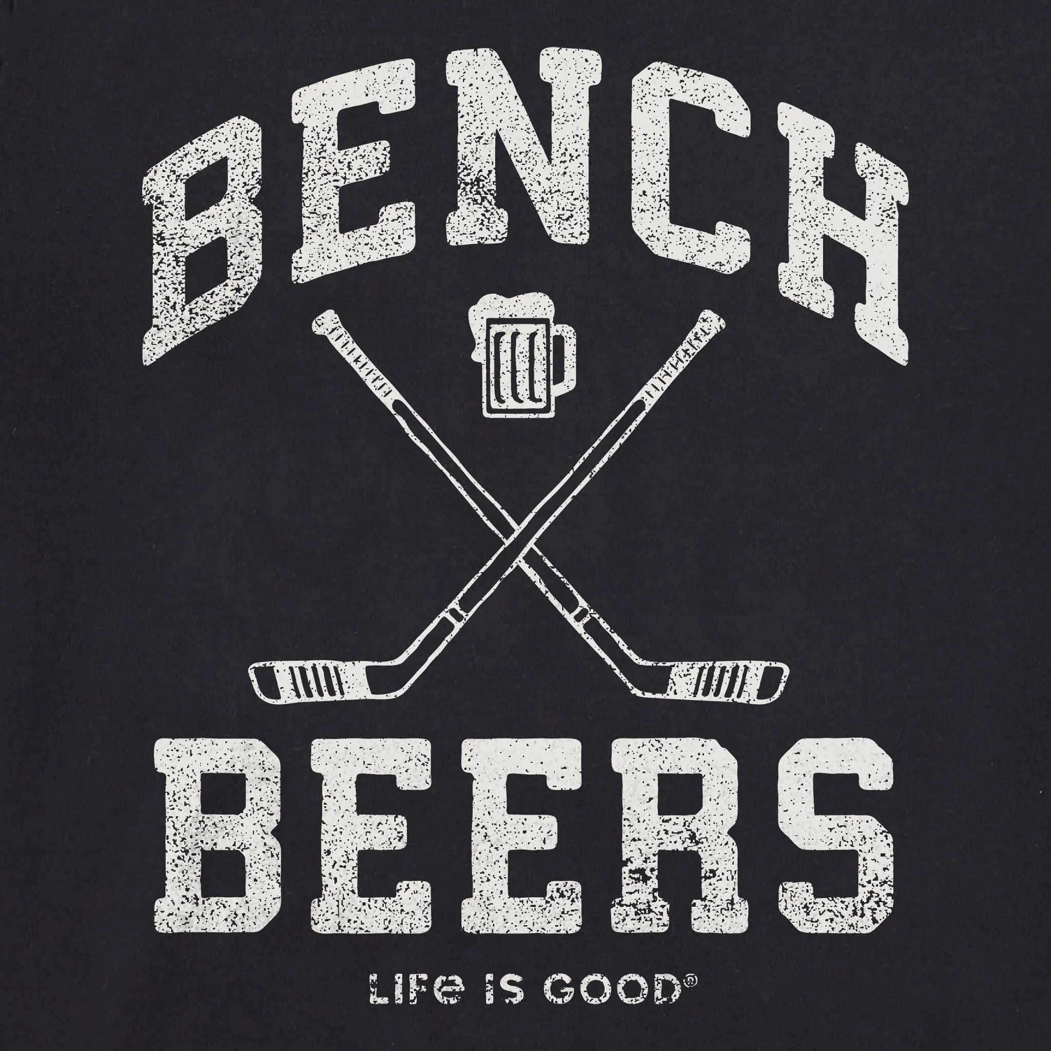 Women's Bench Beers Long Sleeve Crusher Tee sold by Life is Good product image thumbnail 2