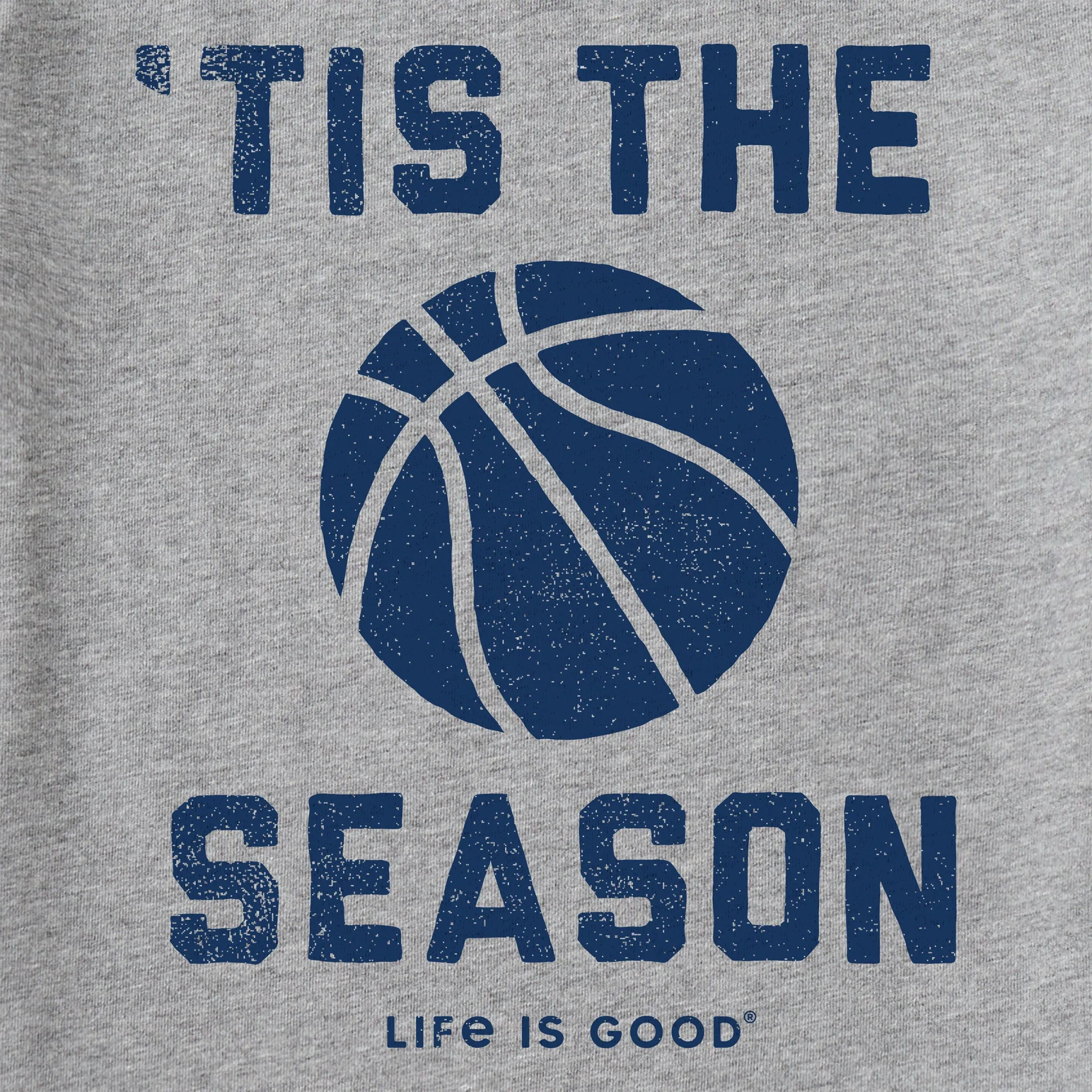 Women's Tis the Season Basketball Long Sleeve Crusher Tee sold by Life is Good product image thumbnail 2