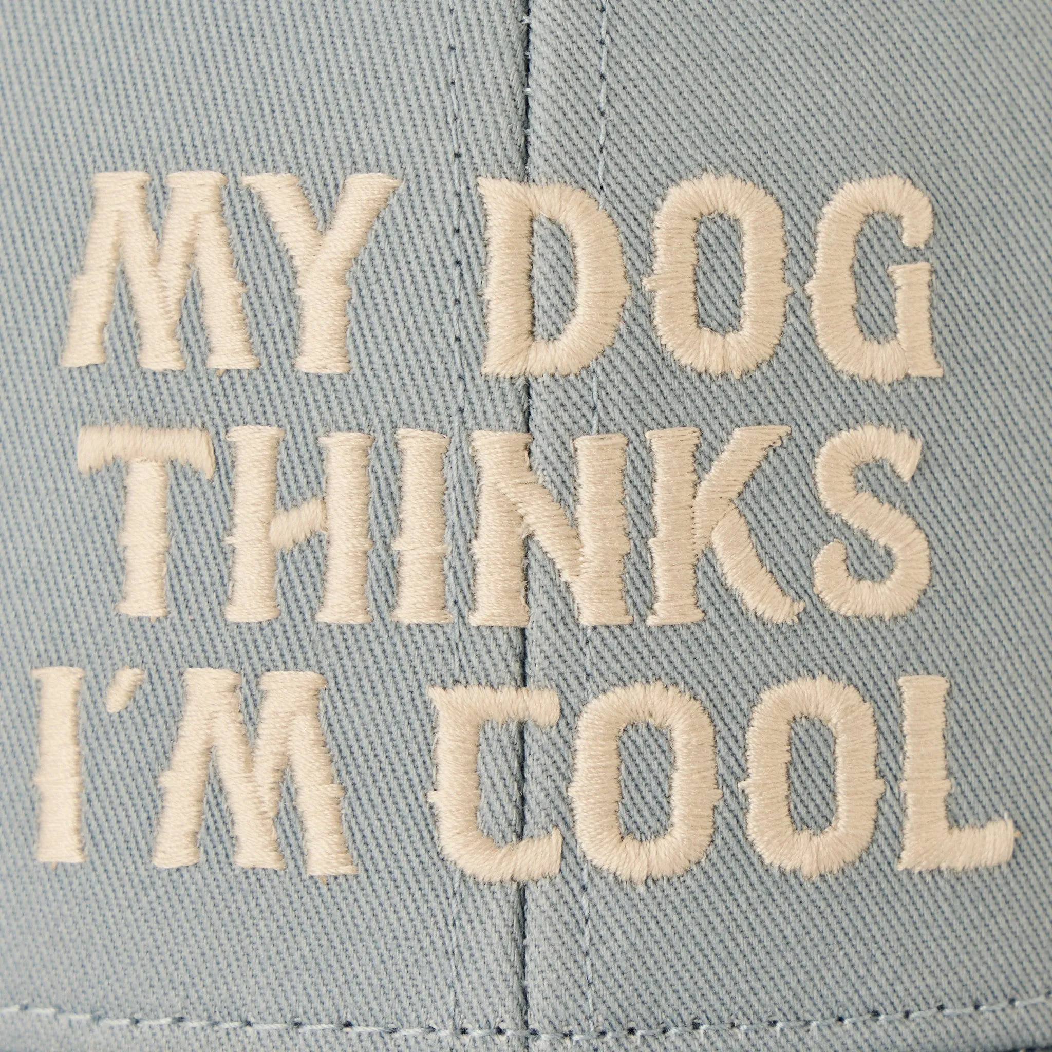Adult Unisex My Dog Thinks I'm Cool Trucker sold by Life is Good product image thumbnail 2