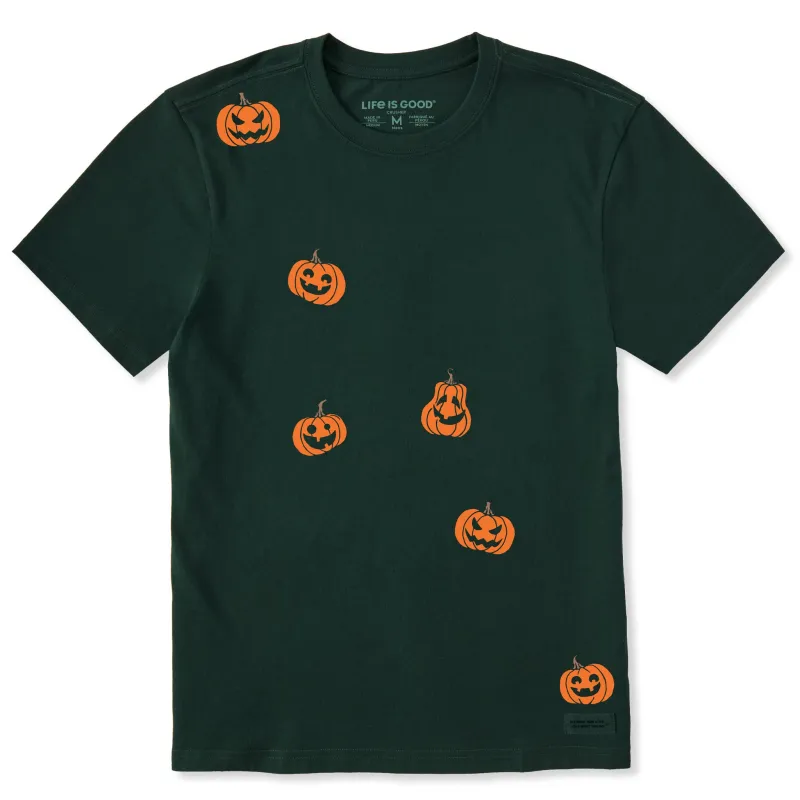 Men's Scattered Jacks Short Sleeve Crusher Tee sold by Life is Good