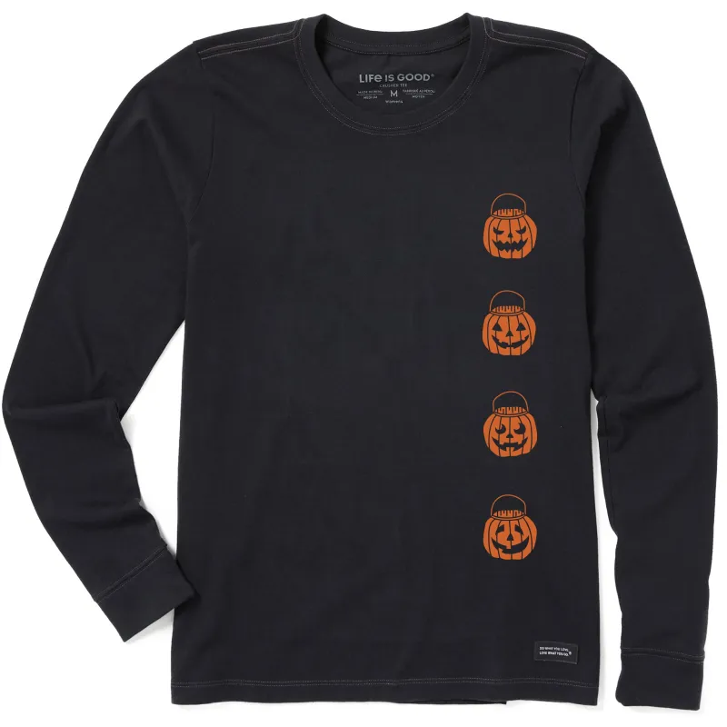 Women's Stacked Jack Buckets Long Sleeve Crusher Tee sold by Life is Good