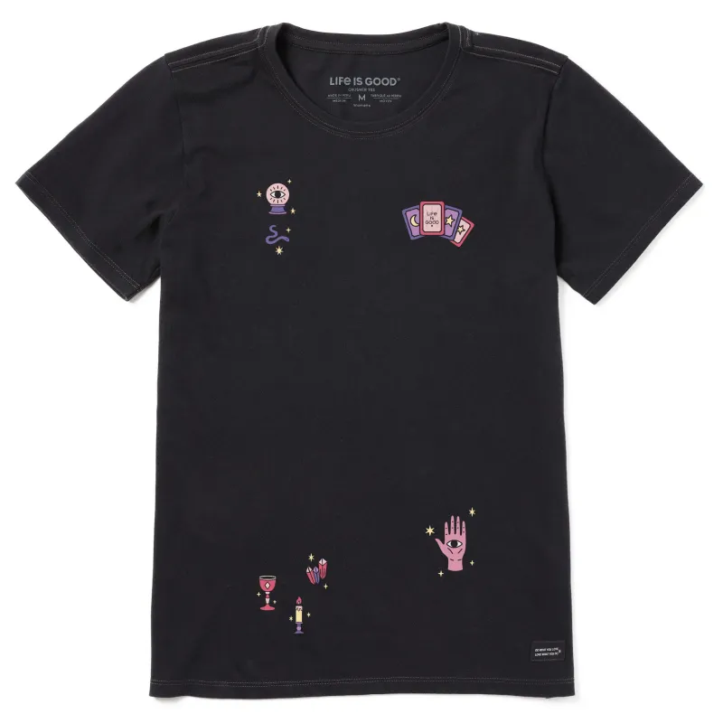 Women's Fortune Teller Short Sleeve Crusher Tee sold by Life is Good