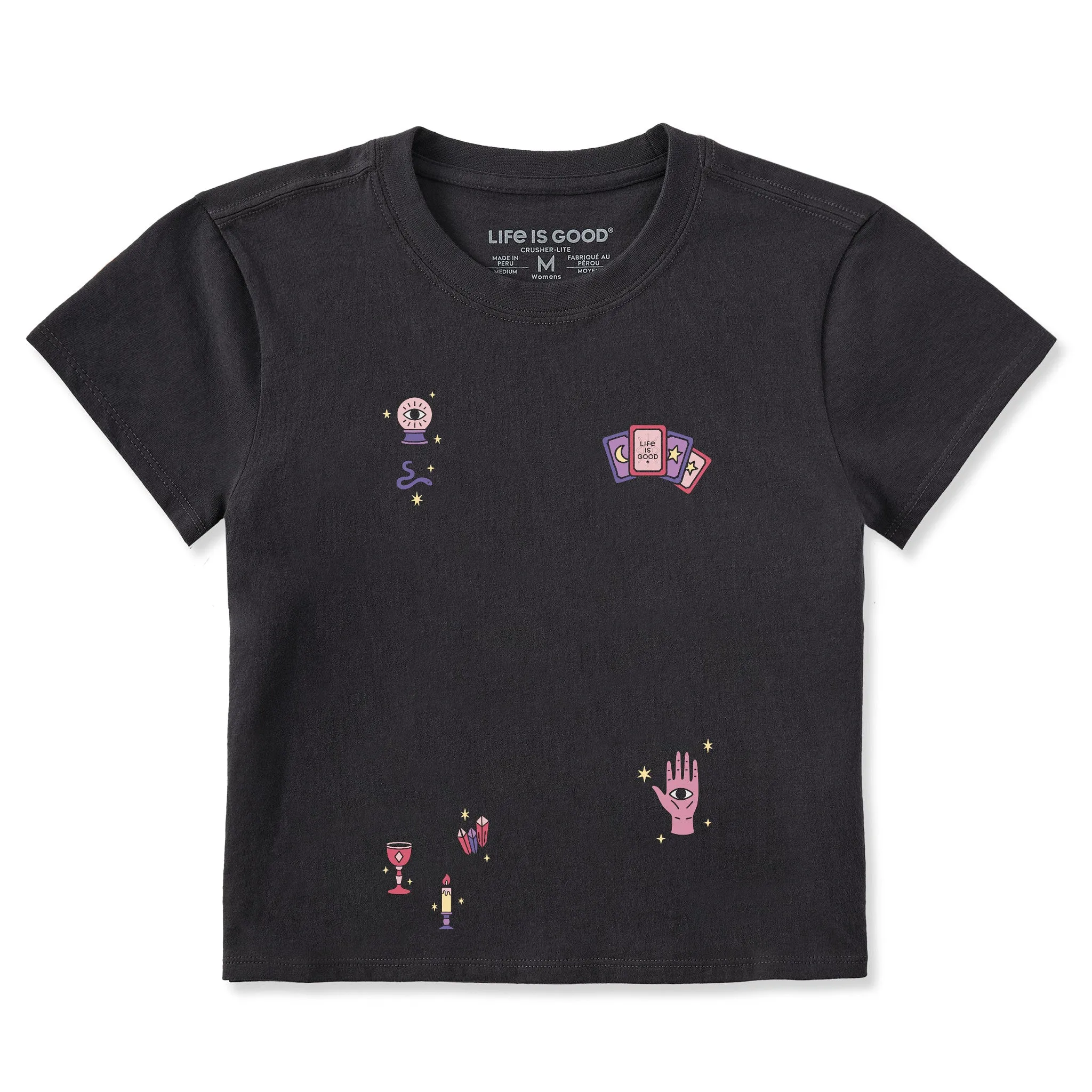 Women's Fortune Teller Crusher-LITE Shrunken Tee sold by Life is Good