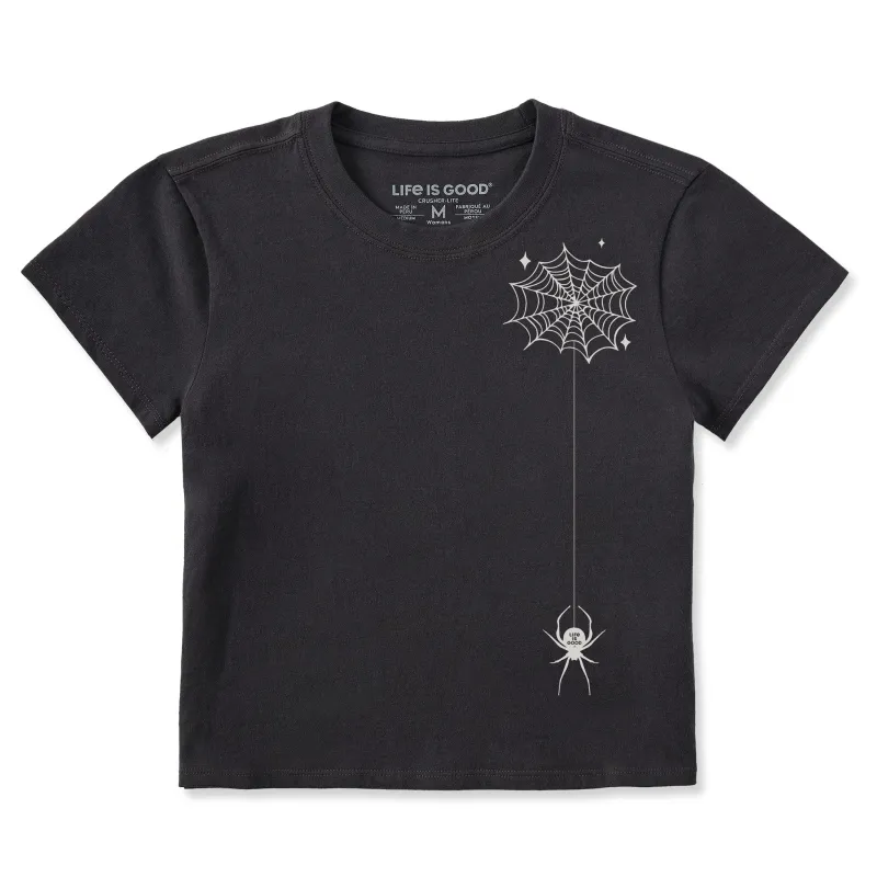 Women's Halloween Spider Crusher-LITE Shrunken Tee sold by Life is Good