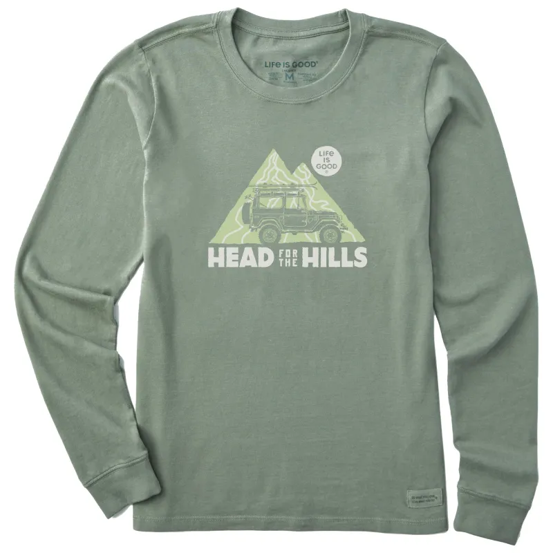 Women's Head for the Hills Ski Rig Long Sleeve Crusher Tee made by Life is Good