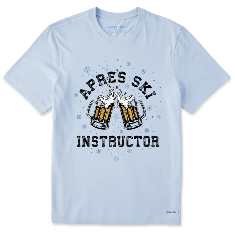 Men's Apres Ski Frosty Mugs Short Sleeve Crusher Tee sold by Life is Good