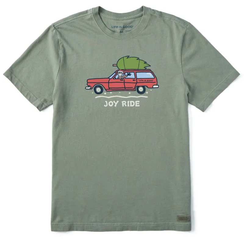 Men's Joy Ride Tree Short Sleeve Crusher Tee sold by Life is Good