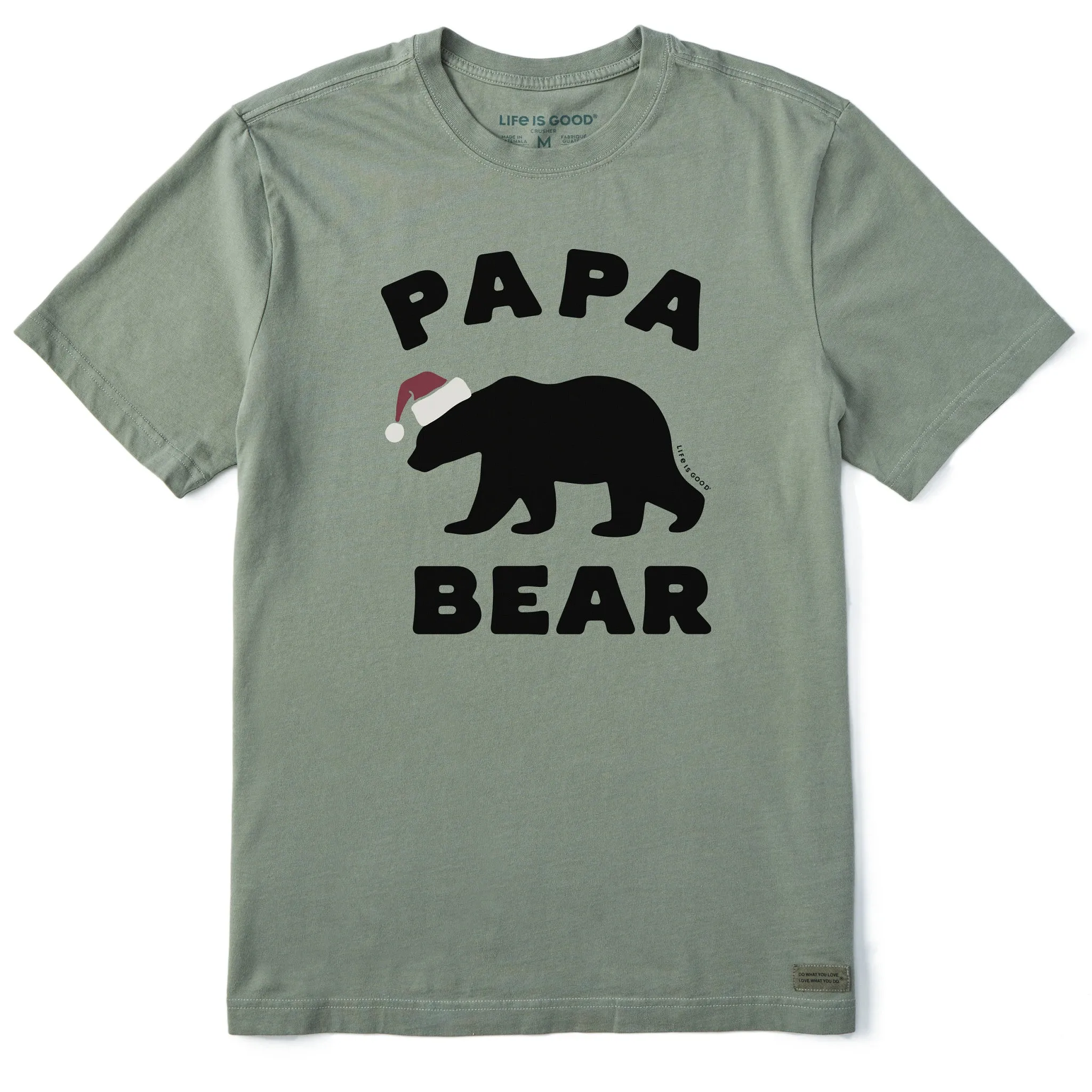 Men's Papa Bear Silo Short Sleeve Crusher Tee sold by Life is Good