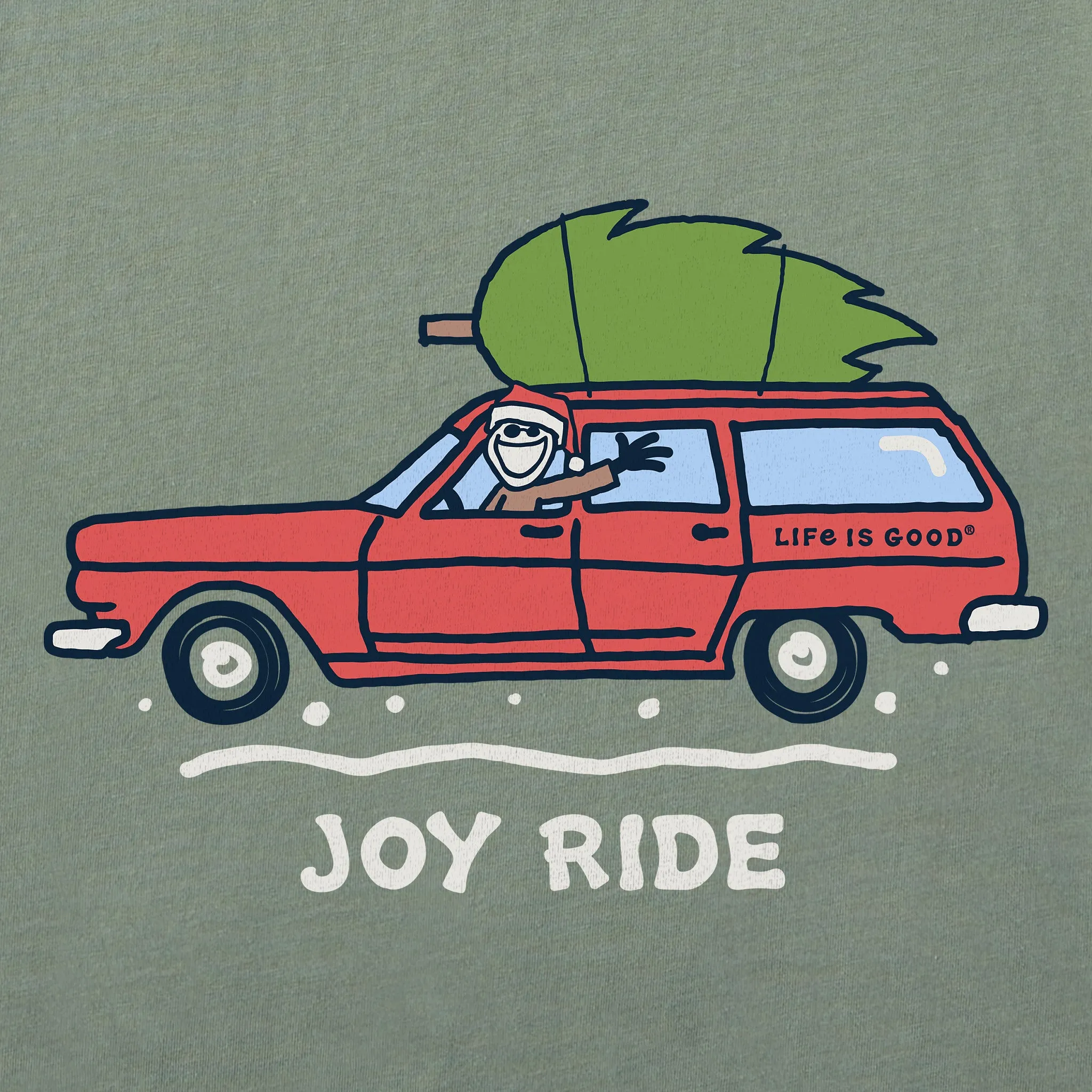 Women's Joy Ride Tree Long Sleeve Crusher Tee sold by Life is Good product image thumbnail 2