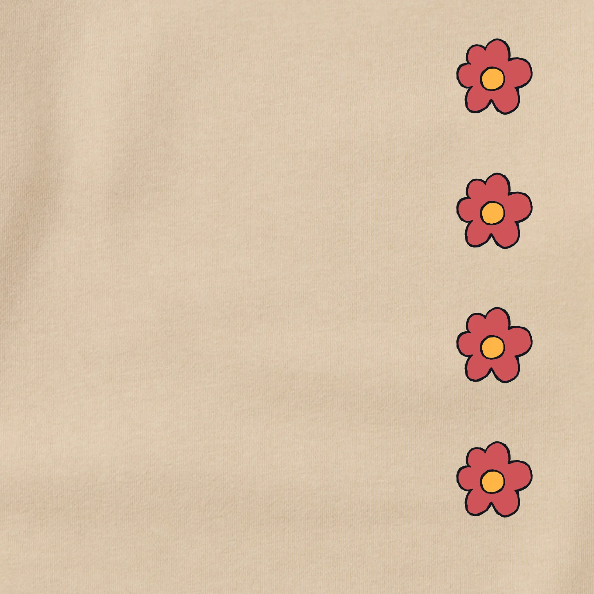 Adult Unisex 3 Flowers Every Wear Crew Sweatshirt sold by Life is Good product image thumbnail 4