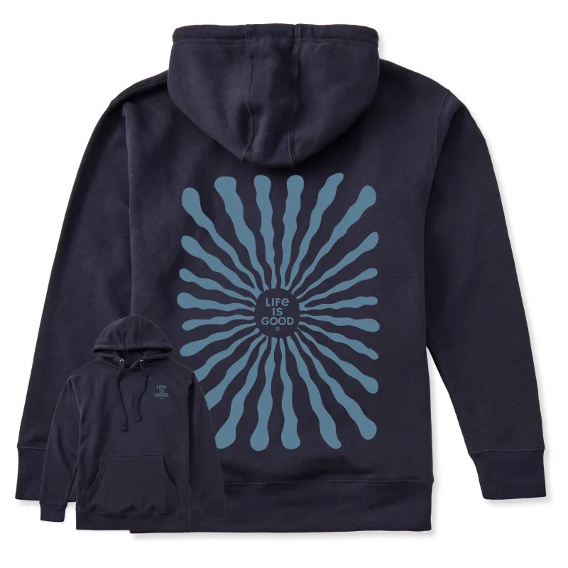 Adult Unisex Radiating Sun Every Wear Hoodie Sweatshirt sold by Life is Good