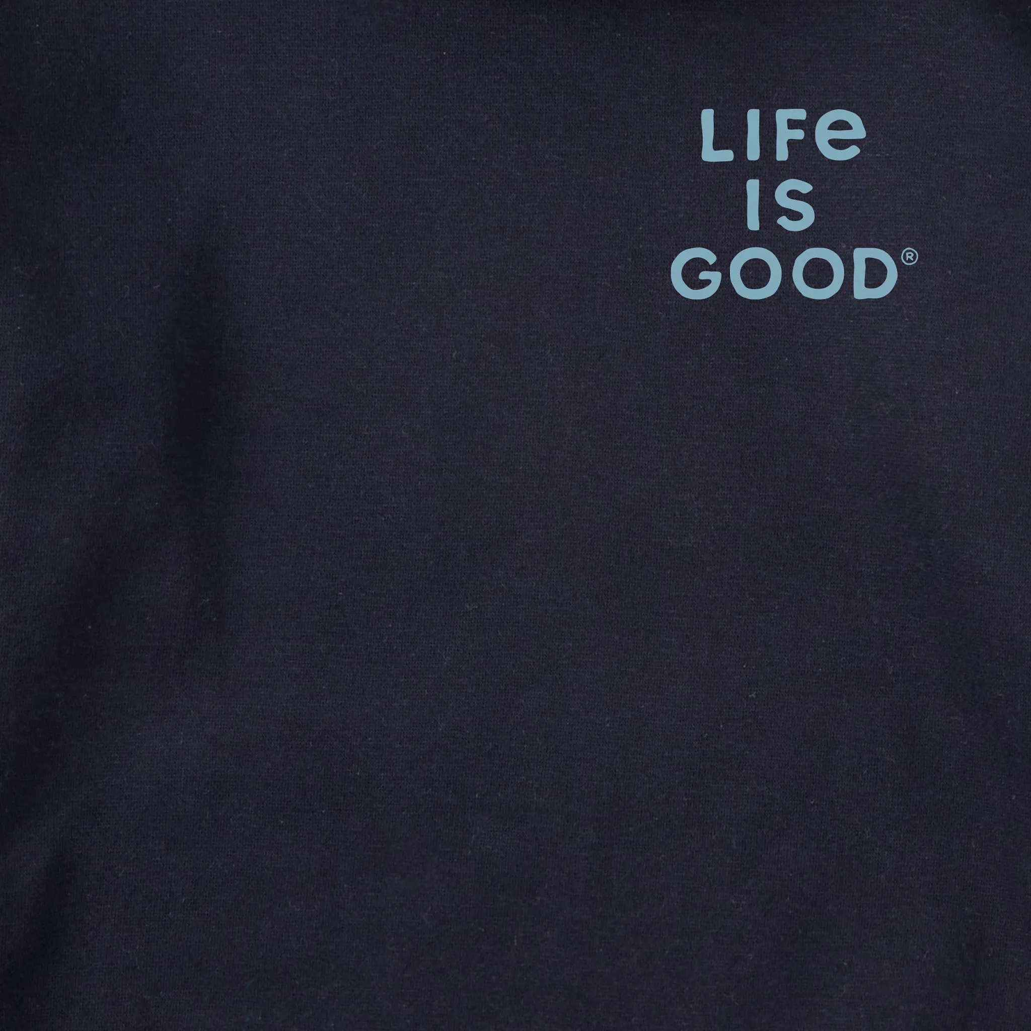 Adult Unisex Moon Wave Every Wear Hoodie Sweatshirt sold by Life is Good product image thumbnail 3