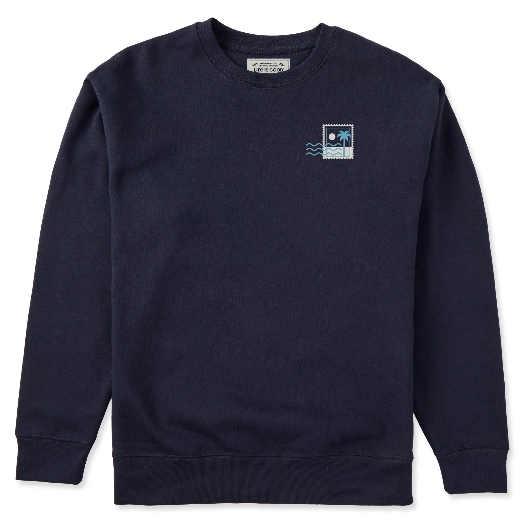 Adult Unisex Beach Stamp Every Wear Hoodie Sweatshirt sold by Life is Good