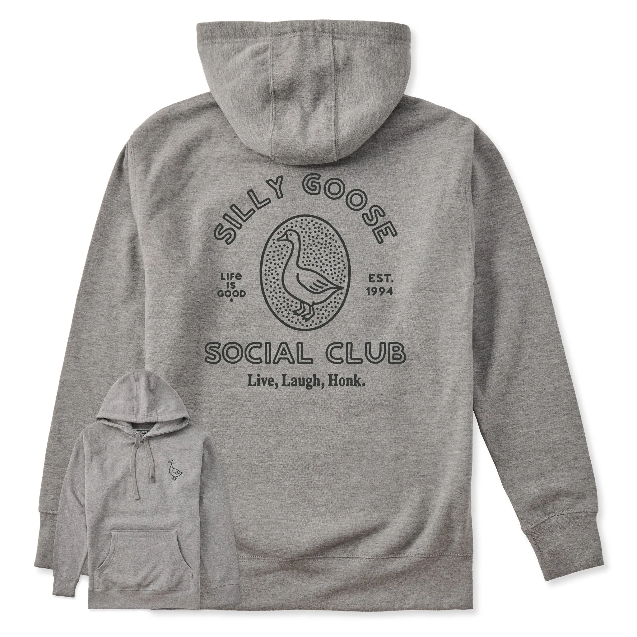 Adult Unisex Silly Goose Social Club Every Wear Hoodie Sweatshirt sold by Life is Good