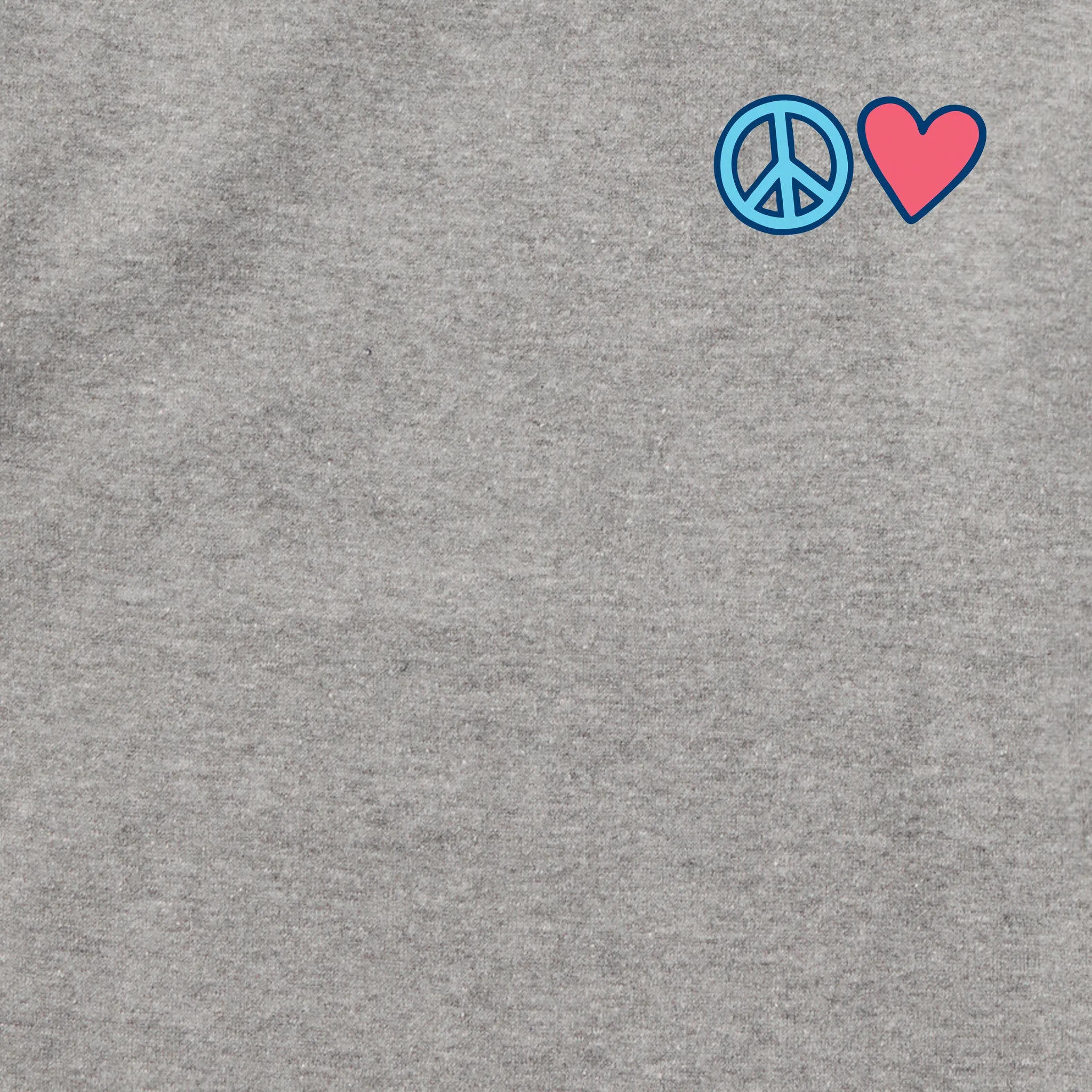 Adult Unisex Peace and Love Together Every Wear Hoodie Sweatshirt sold by Life is Good product image thumbnail 2