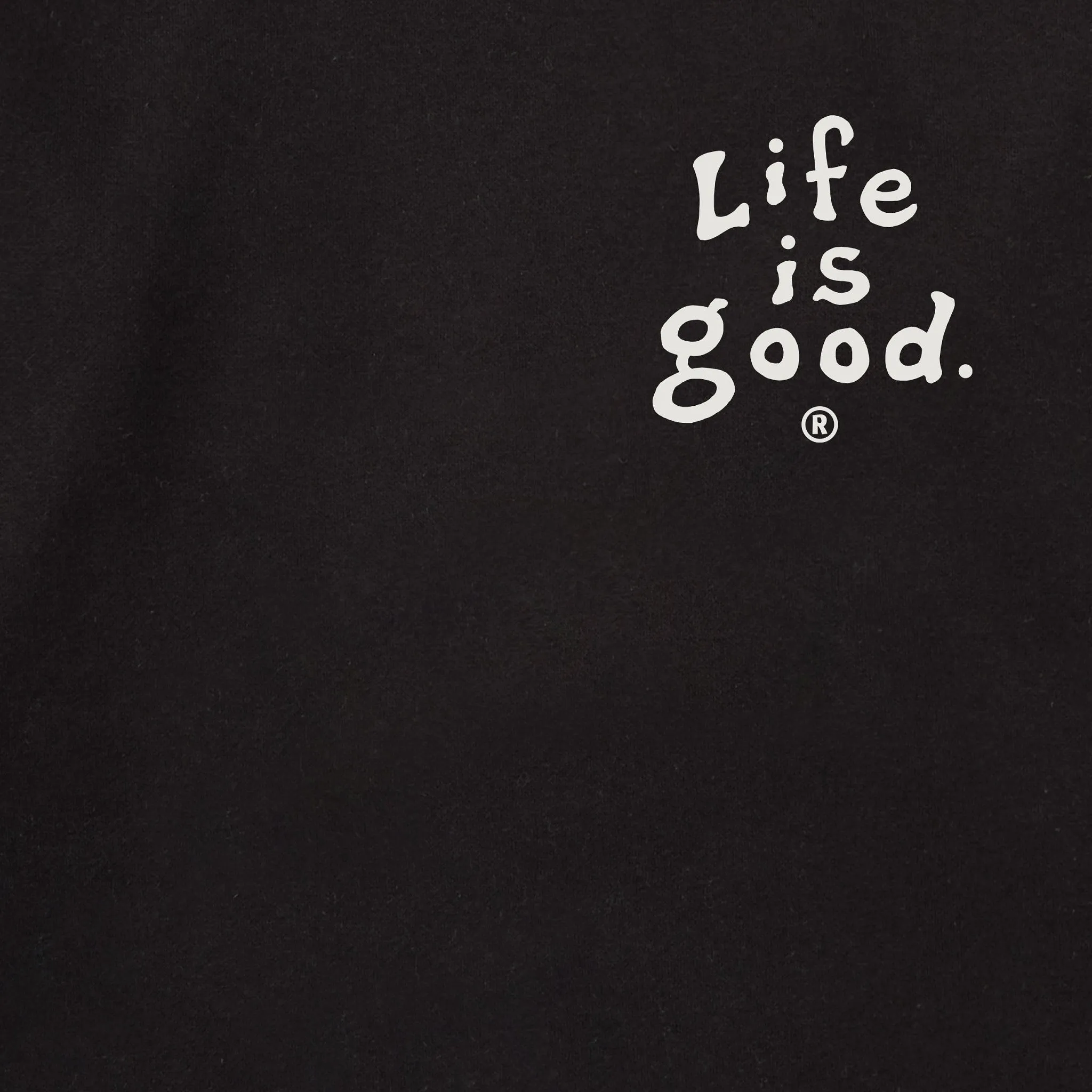 Adult Unisex LIG Vintage Wordmark Stacked Every Wear Crew Sweatshirt sold by Life is Good product image thumbnail 2