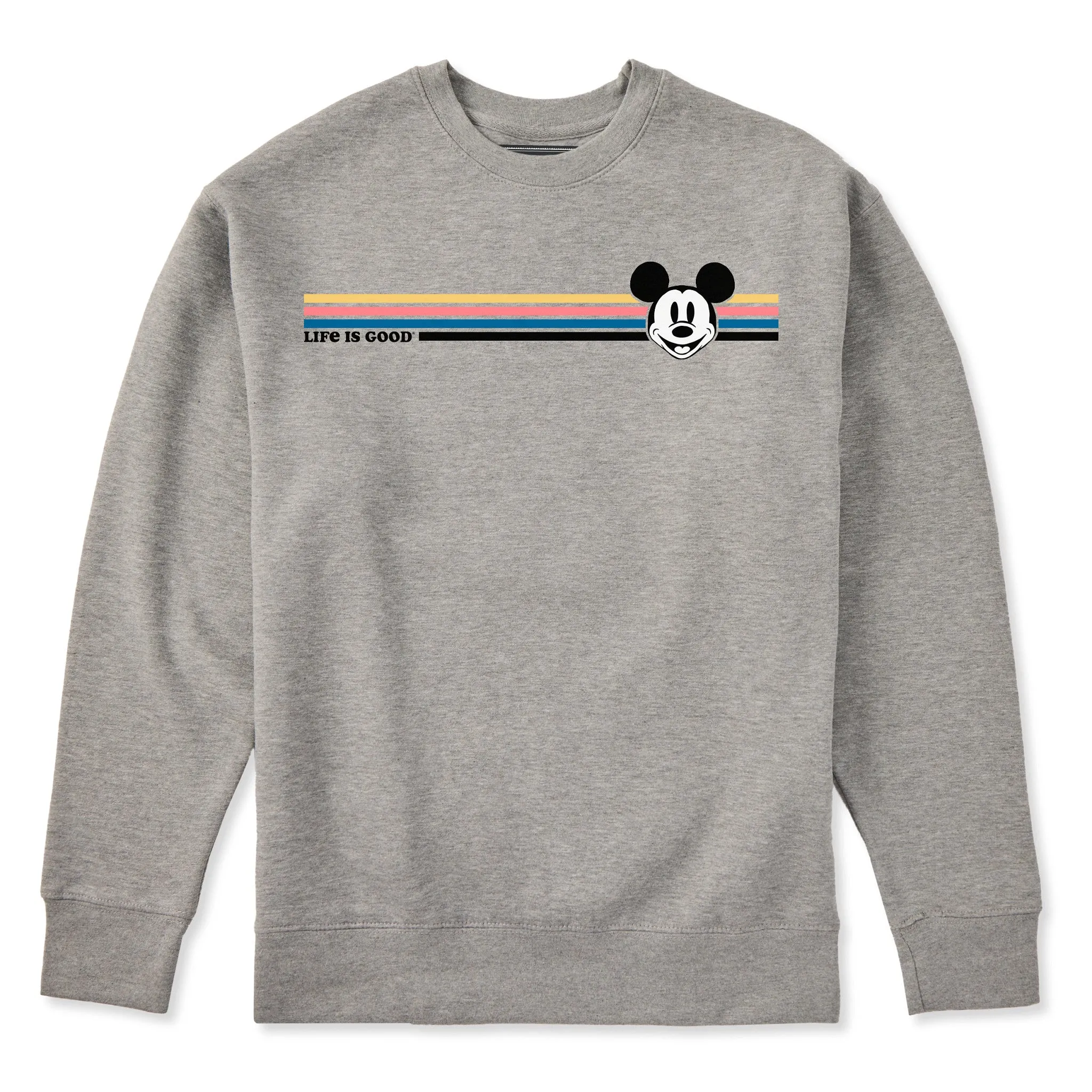 Adult Unisex Willie Stripe Every Wear Crew Sweatshirt sold by Life is Good