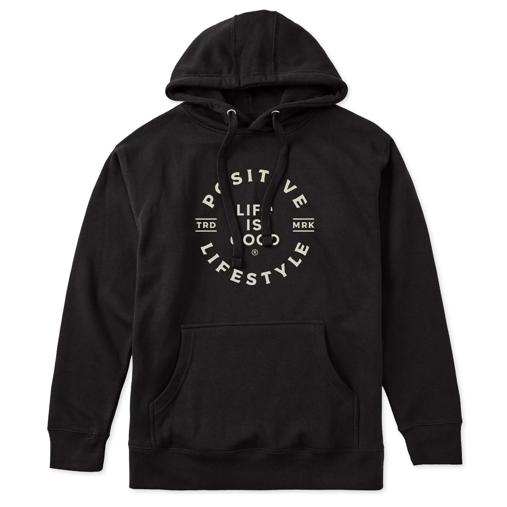 Adult Unisex Positive Lifestyle Circle Every Wear Hoodie Sweatshirt sold by Life is Good