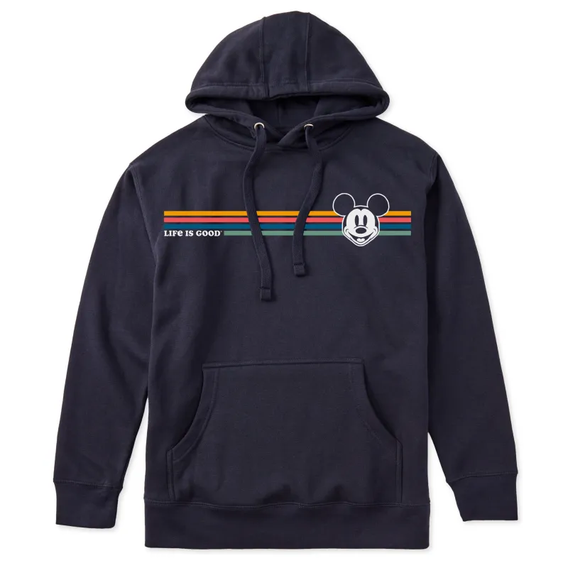 Adult Unisex Willie Stripe Every Wear Hoodie Sweatshirt made by Life is Good