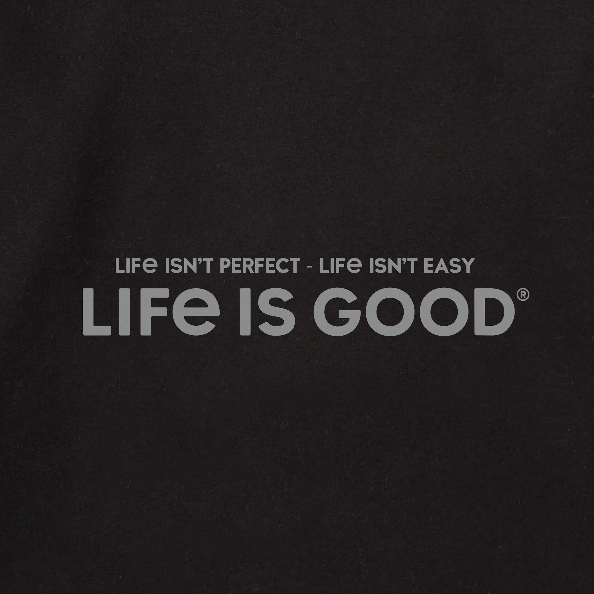 Adult Unisex Life Isn't Perfect, Life Isn't Easy Every Wear Hoodie Sweatshirt sold by Life is Good product image thumbnail 2