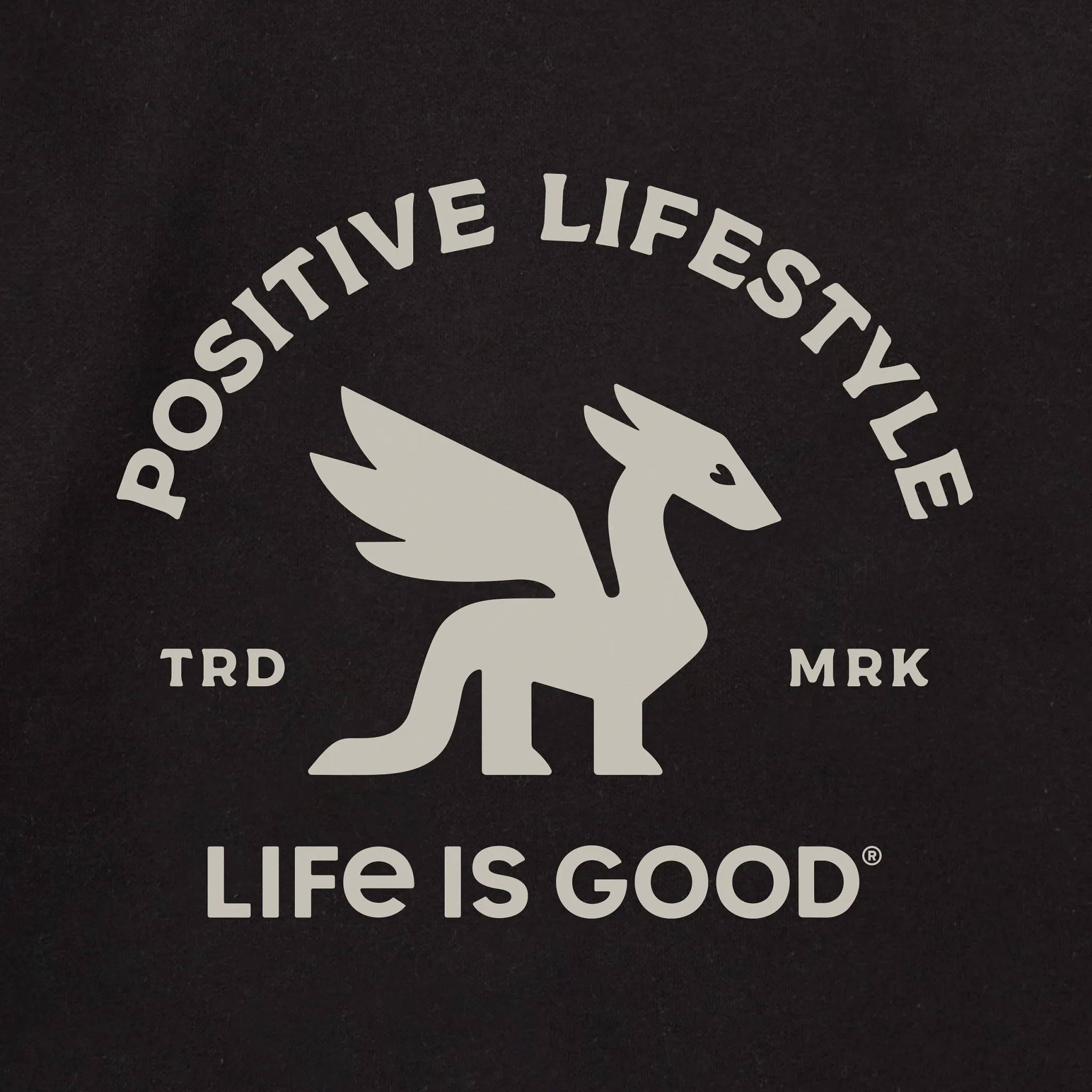 Adult Unisex Positive Lifestyle Dragon Every Wear Crew Sweatshirt sold by Life is Good product image thumbnail 2