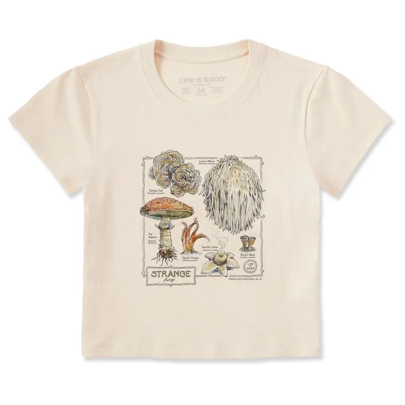 Women's Stange Fungi Crusher-LITE Shrunken Tee sold by Life is Good