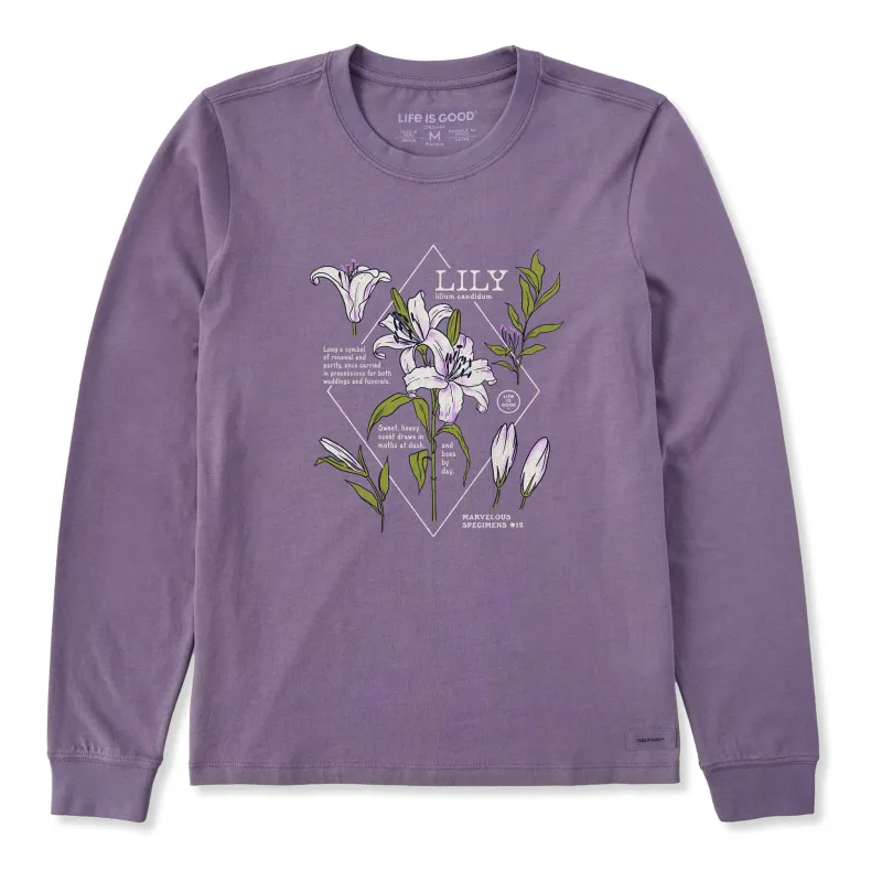 Women's Marvelous Lily Long Sleeve Crusher Tee made by Life is Good