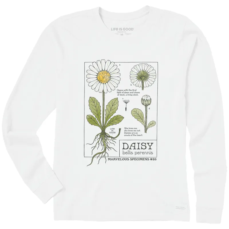 Women's Marvelous Daisy Long Sleeve Crusher Tee sold by Life is Good