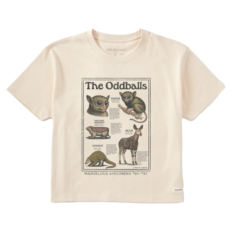 Women's The Oddballs Short Sleeve Crusher Boxy Tee sold by Life is Good
