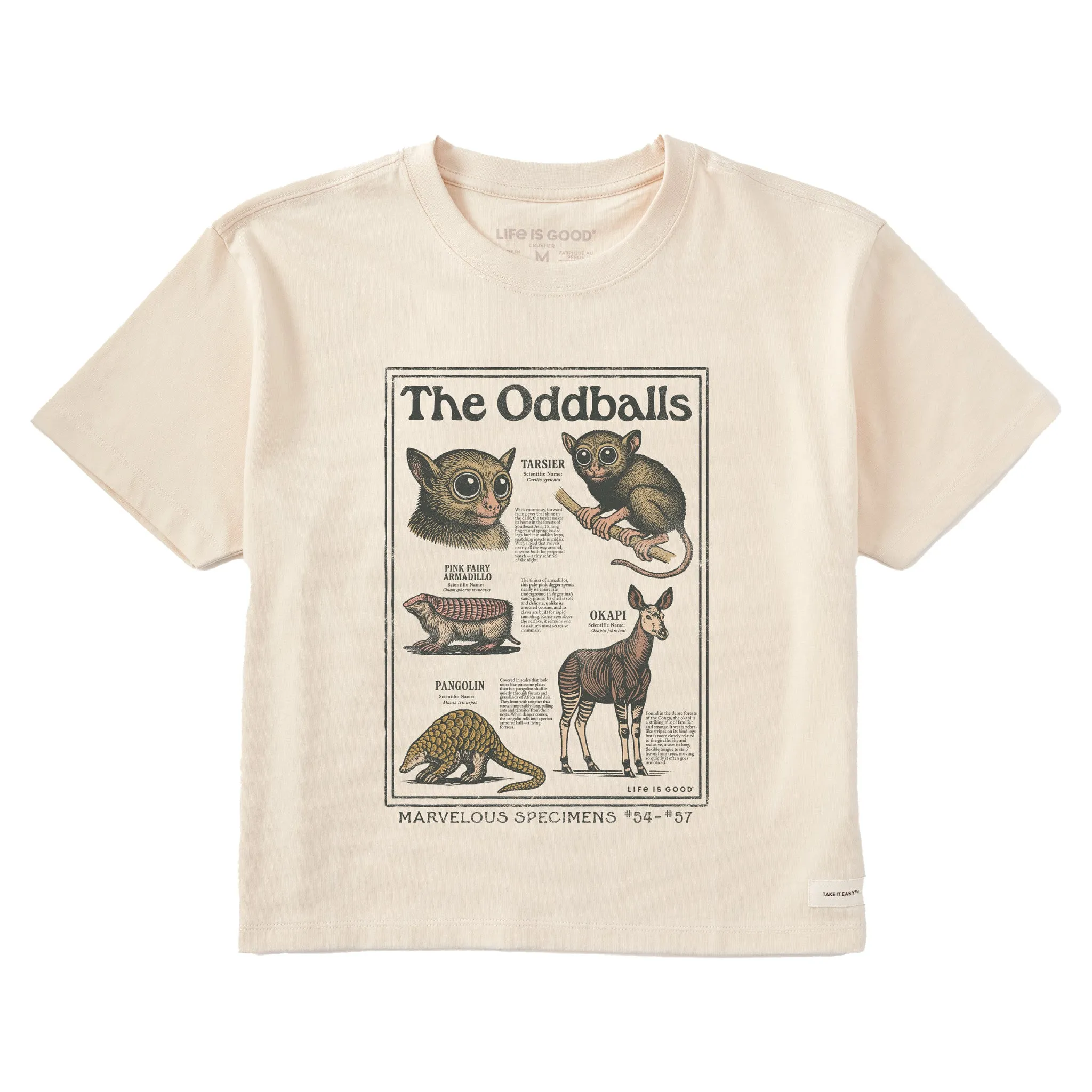 Women's The Oddballs Short Sleeve Crusher Boxy Tee sold by Life is Good