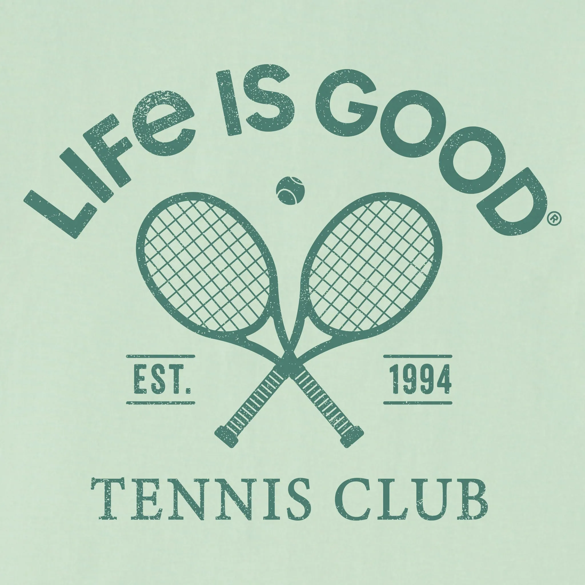 Men's LIG Tennis Club Short Sleeve Crusher Tee sold by Life is Good product image thumbnail 2