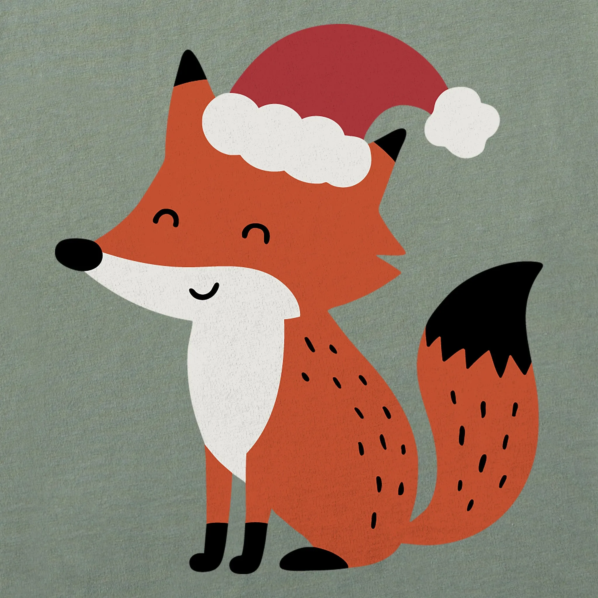 Women's Santa Fox Long Sleeve Crusher Vee sold by Life is Good product image thumbnail 2