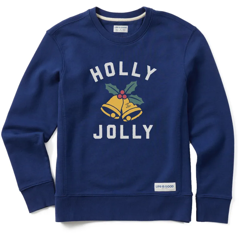 Women's Holly Holly Athletic Simply True Fleece Crew sold by Life is Good