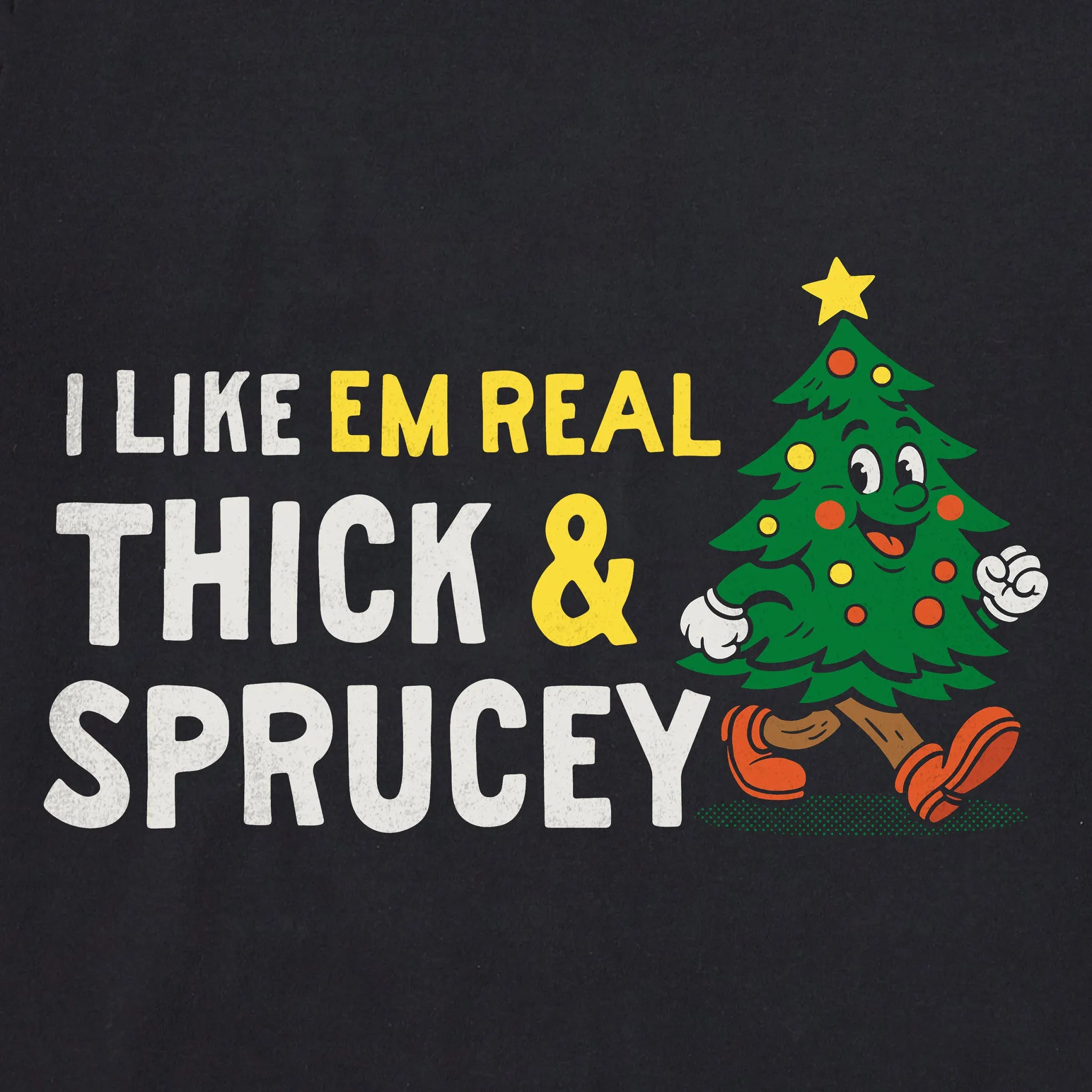 Women's Thick and Sprucey Simply True Fleece Crew sold by Life is Good product image thumbnail 2