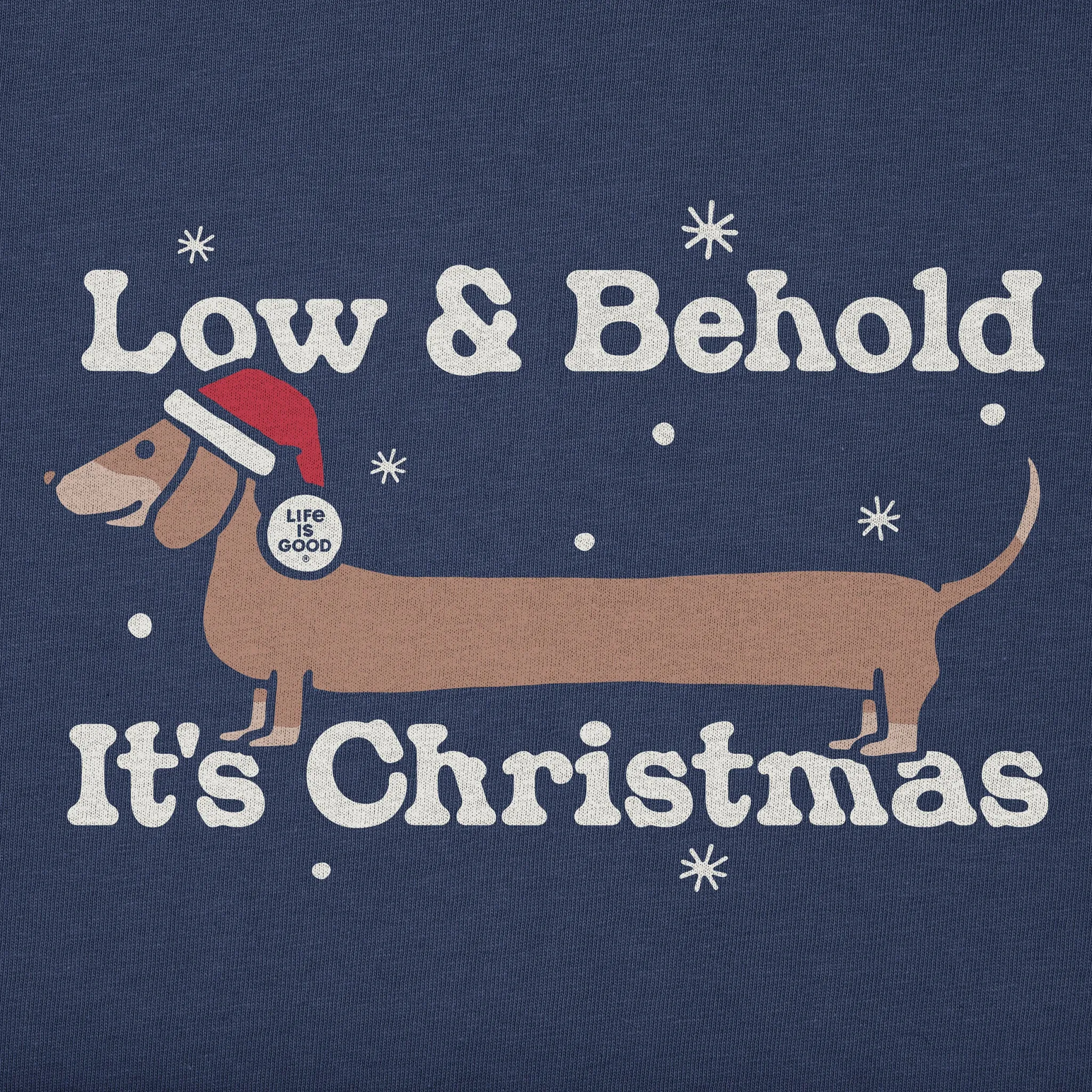 Men's Low and Behold Christmas Short Sleeve Crusher Tee sold by Life is Good product image thumbnail 2