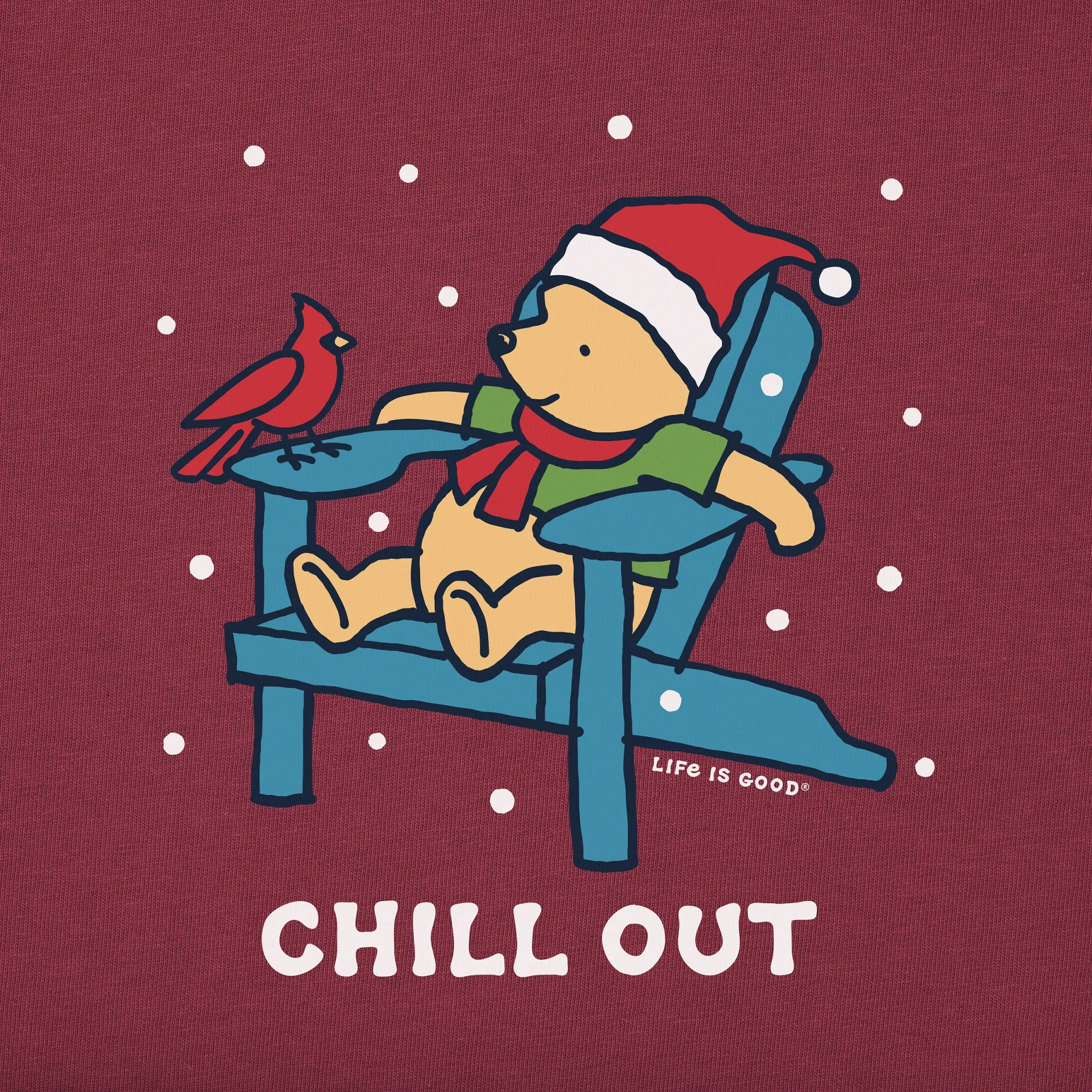 Women's Winnie Chill Out Adirondack Simply True Fleece Crew sold by Life is Good product image thumbnail 2