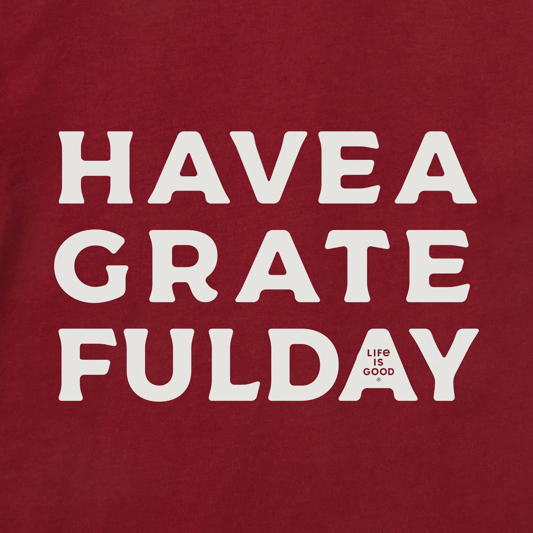 Men's Bert's Grateful Day Short Sleeve Crusher Tee sold by Life is Good product image thumbnail 2