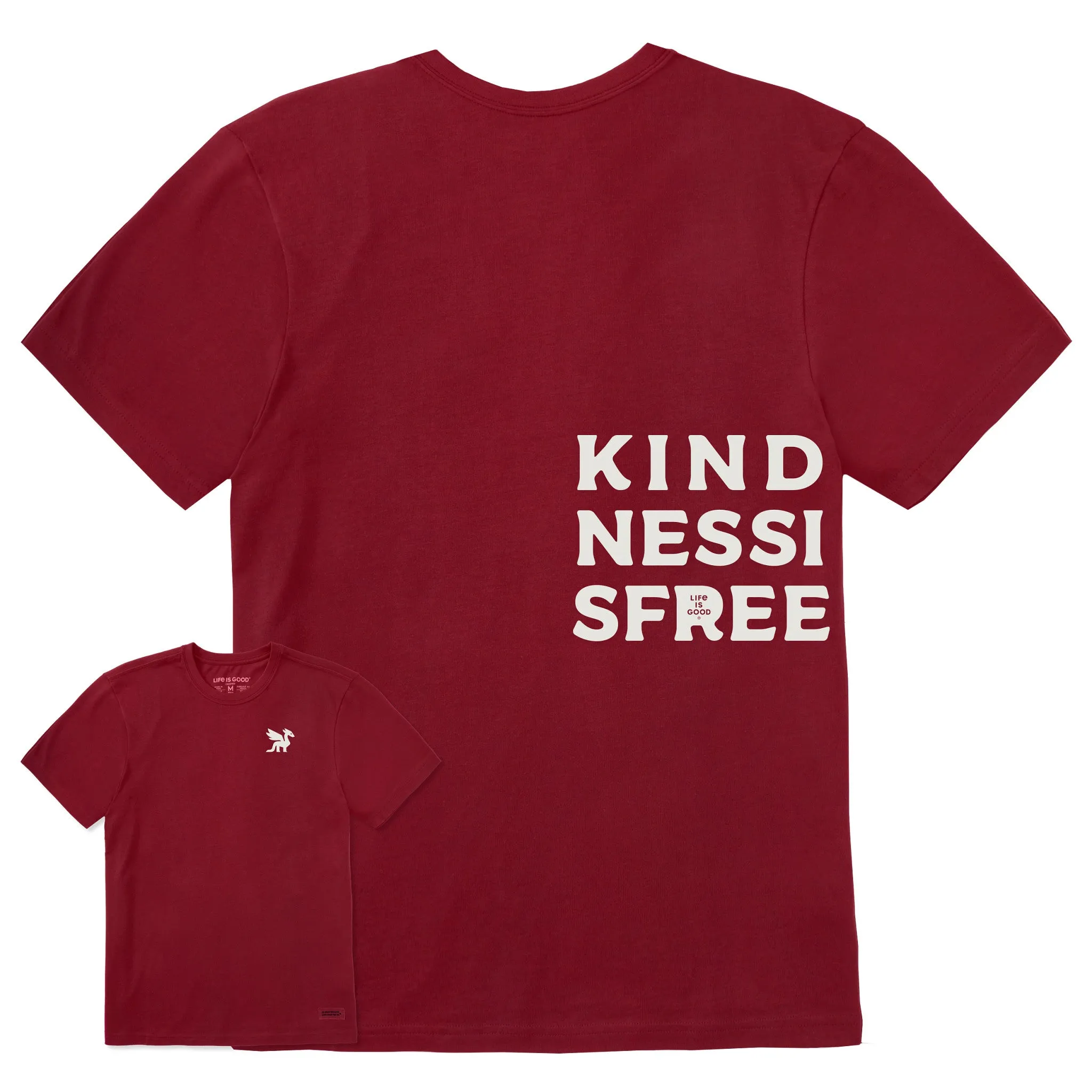Men's Bert's Kindness Short Sleeve Crusher Tee sold by Life is Good