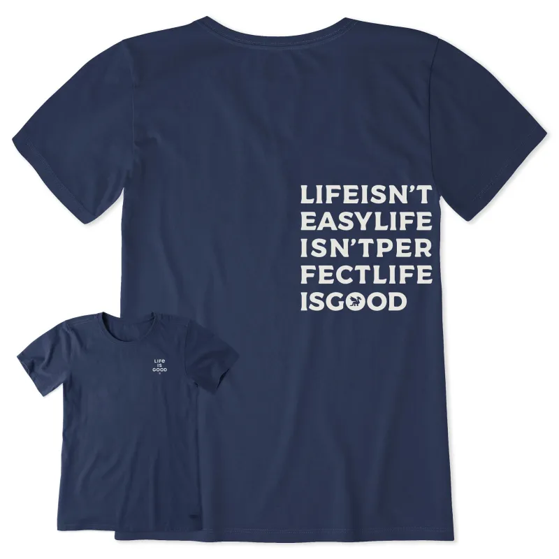 Women's Bert's Life Short Sleeve Crusher Tee sold by Life is Good