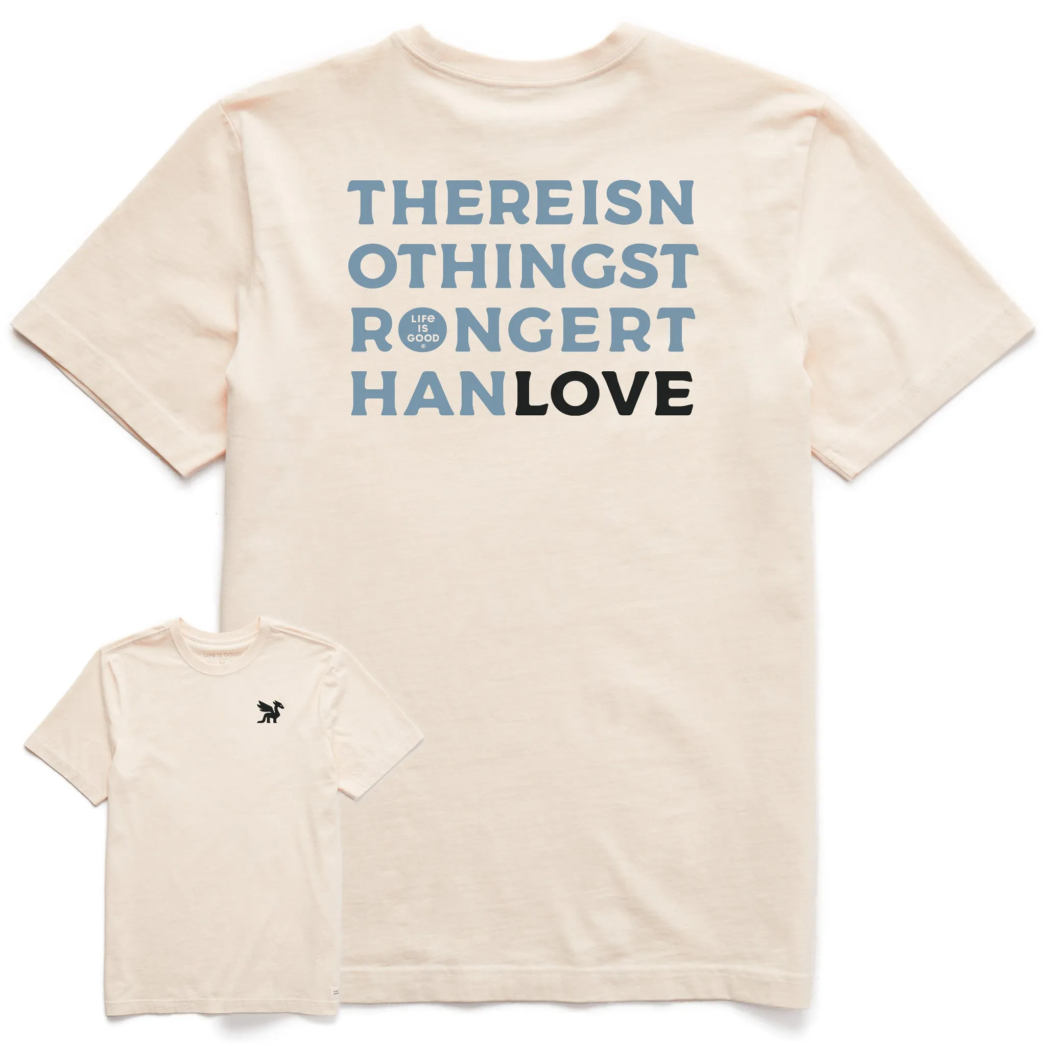 Men's Bert's Stronger Short Sleeve Crusher Tee sold by Life is Good