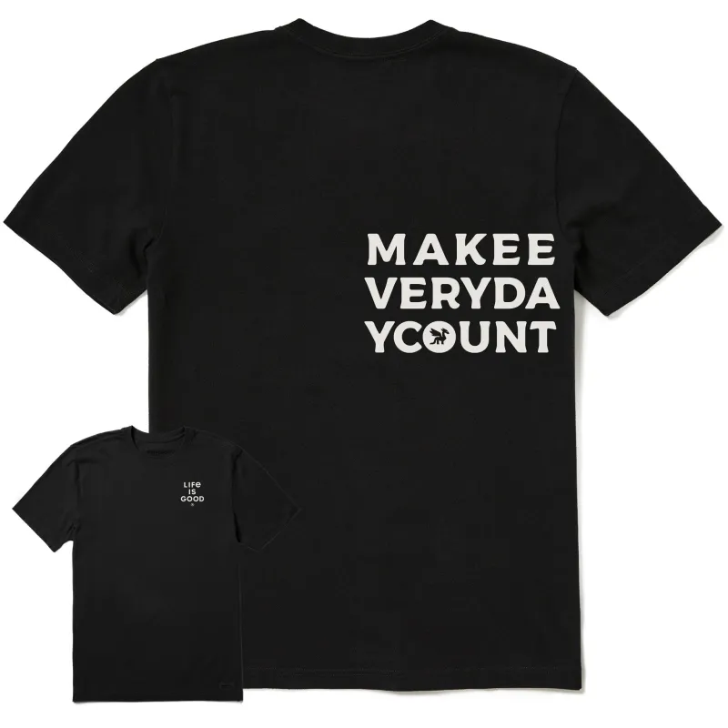 Men's Bert's Everyday Short Sleeve Crusher Tee sold by Life is Good